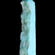 Sky Blue Hemimorphite wand 97*20*17mm 68g in sunlight - Rocks and Things Store