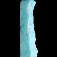 Sky Blue Hemimorphite wand 97*20*17mm 68g in sunlight - Rocks and Things Store
