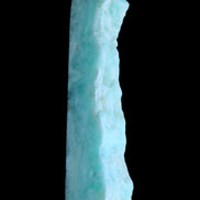 Sky Blue Hemimorphite wand 97*20*17mm 68g in sunlight - Rocks and Things Store