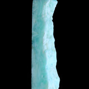 Sky Blue Hemimorphite wand 97*20*17mm 68g in sunlight - Rocks and Things Store