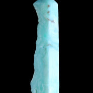 Sky Blue Hemimorphite wand 97*20*17mm 68g in sunlight - Rocks and Things Store
