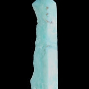 Sky Blue Hemimorphite wand 97*20*17mm 68g in sunlight - Rocks and Things Store