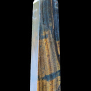 Blue Tigers Eye wand 99*23*17mm 87g in sunlight - Rocks and Things Store