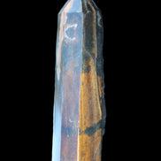 Blue Tigers Eye wand 99*23*17mm 87g in sunlight - Rocks and Things Store