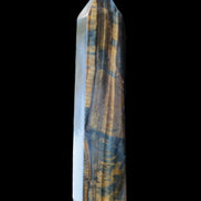 Blue Tigers Eye wand 99*23*17mm 87g in sunlight - Rocks and Things Store