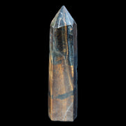 Blue Tigers Eye wand 99*23*17mm 87g in sunlight - Rocks and Things Store