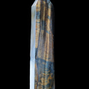 Blue Tigers Eye wand 99*23*17mm 87g in sunlight - Rocks and Things Store