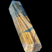 Blue Tigers Eye wand 99*23*17mm 87g in sunlight - Rocks and Things Store