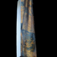 Blue Tigers Eye wand 99*23*17mm 87g in sunlight - Rocks and Things Store
