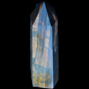 Blue Tigers Eye wand 99*23*17mm 87g in sunlight - Rocks and Things Store