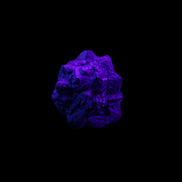 Carbonado Diamond Prophecy stone from Egypt 32*30*25mm 32g in UV light - Rocks and Things Store