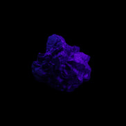 Carbonado Diamond Prophecy stone from Egypt 32*30*25mm 32g in UV light - Rocks and Things Store