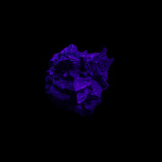 Carbonado Diamond Prophecy stone from Egypt 32*30*25mm 32g in UV light - Rocks and Things Store