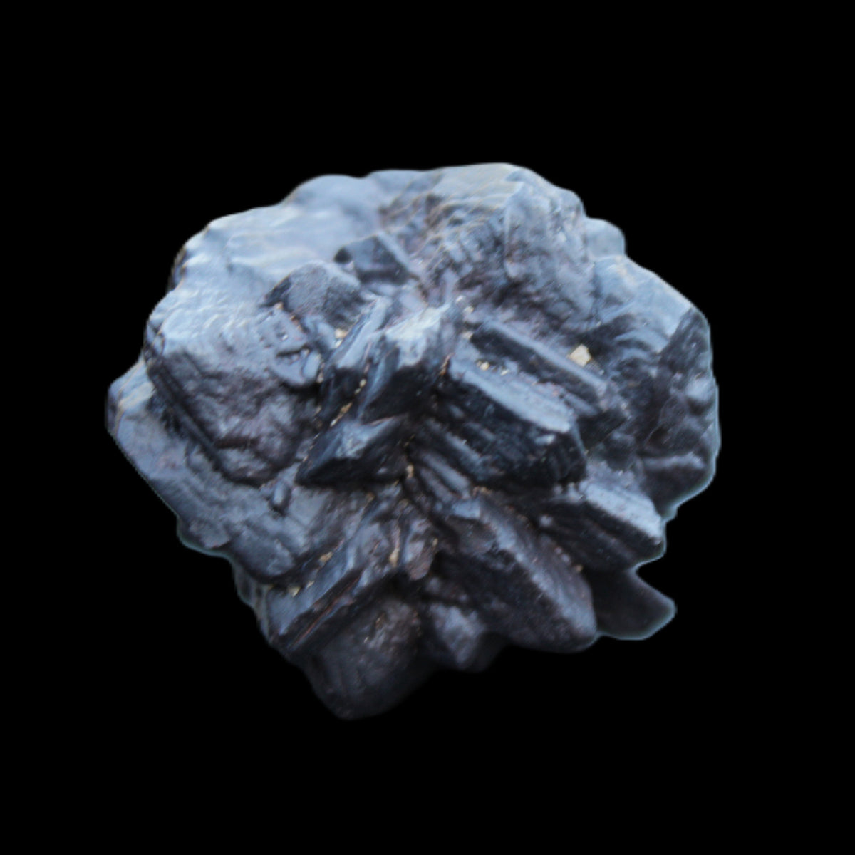 Carbonado Diamond Prophecy stone from Egypt 32*30*25mm 32g in sunlight - Rocks and Things Store
