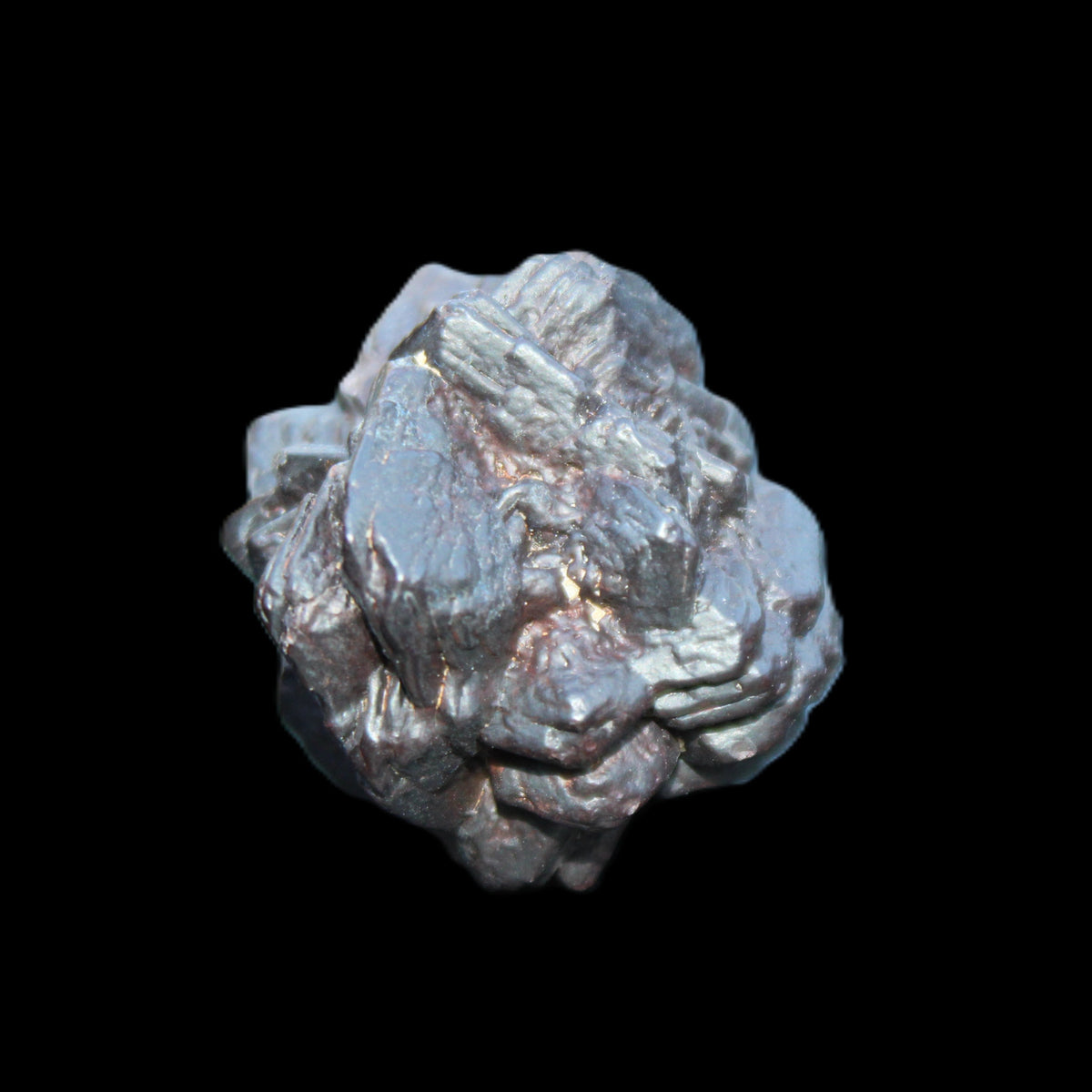 Carbonado Diamond Prophecy stone from Egypt 32*30*25mm 32g in flashlight - Rocks and Things Store