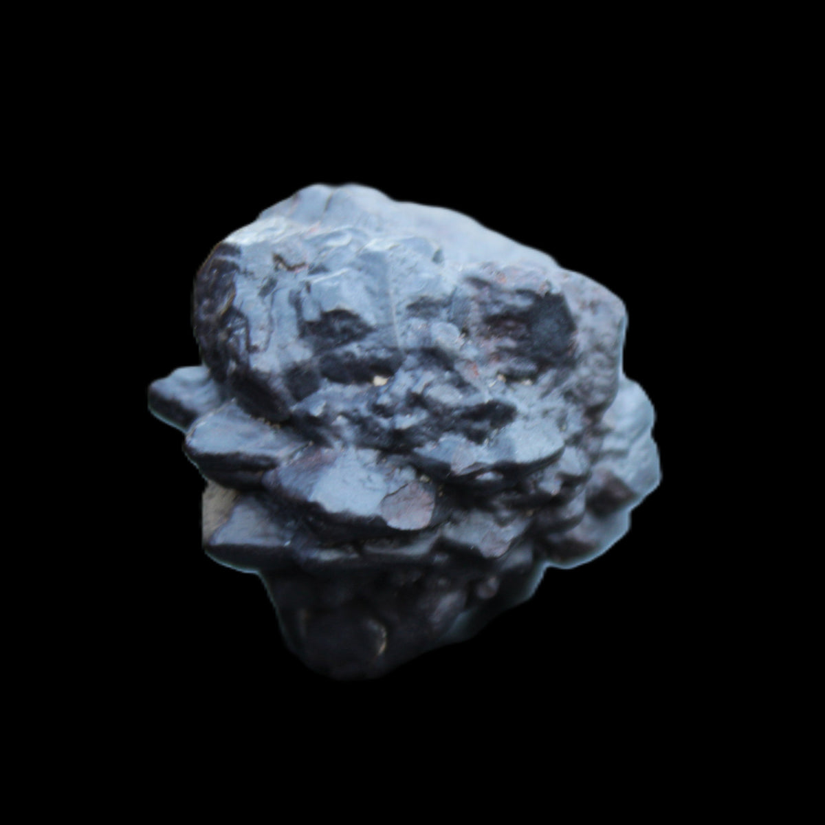 Carbonado Diamond Prophecy stone from Egypt 32*30*25mm 32g in sunlight - Rocks and Things Store