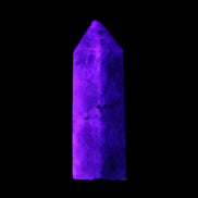 Apatite wand 22*19*59mm 46g in UV light - Rocks and Things Store