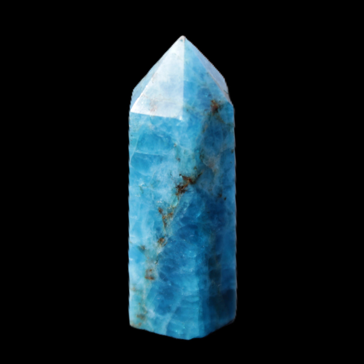 Apatite wand 22*19*59mm 46g in sunlight - Rocks and Things Store