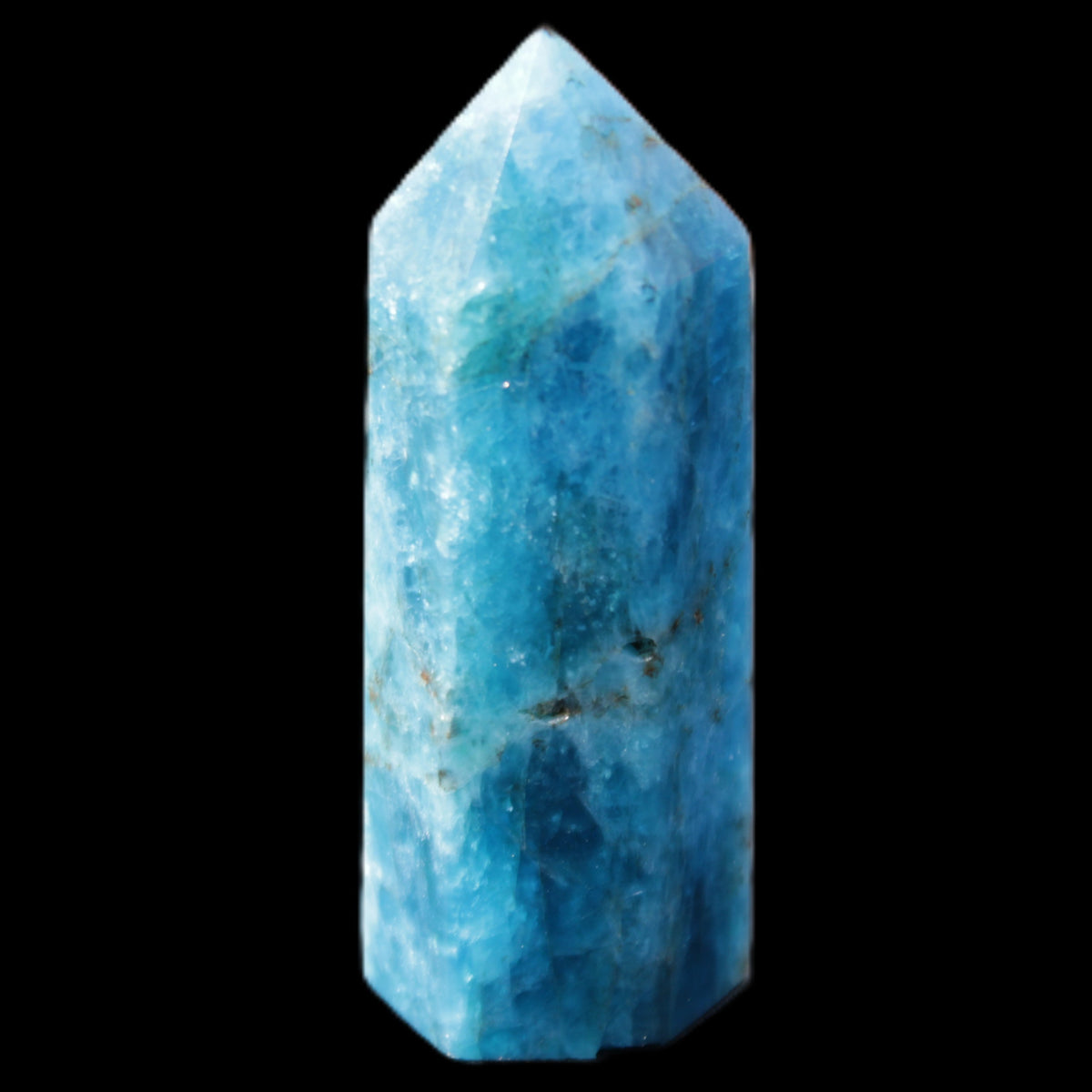 Apatite wand 22*19*59mm 46g in sunlight - Rocks and Things Store