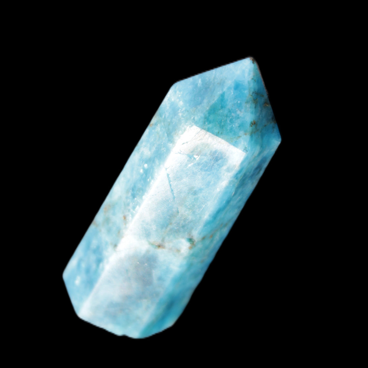 Apatite wand 22*19*59mm 46g in sunlight - Rocks and Things Store