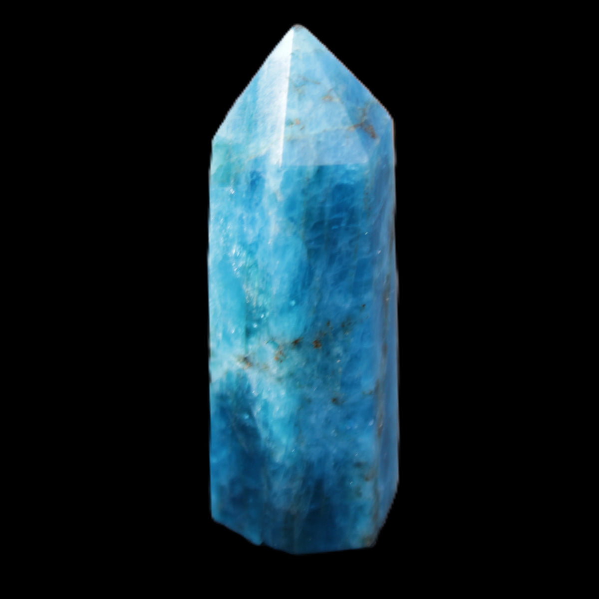 Apatite wand 22*19*59mm 46g in sunlight - Rocks and Things Store
