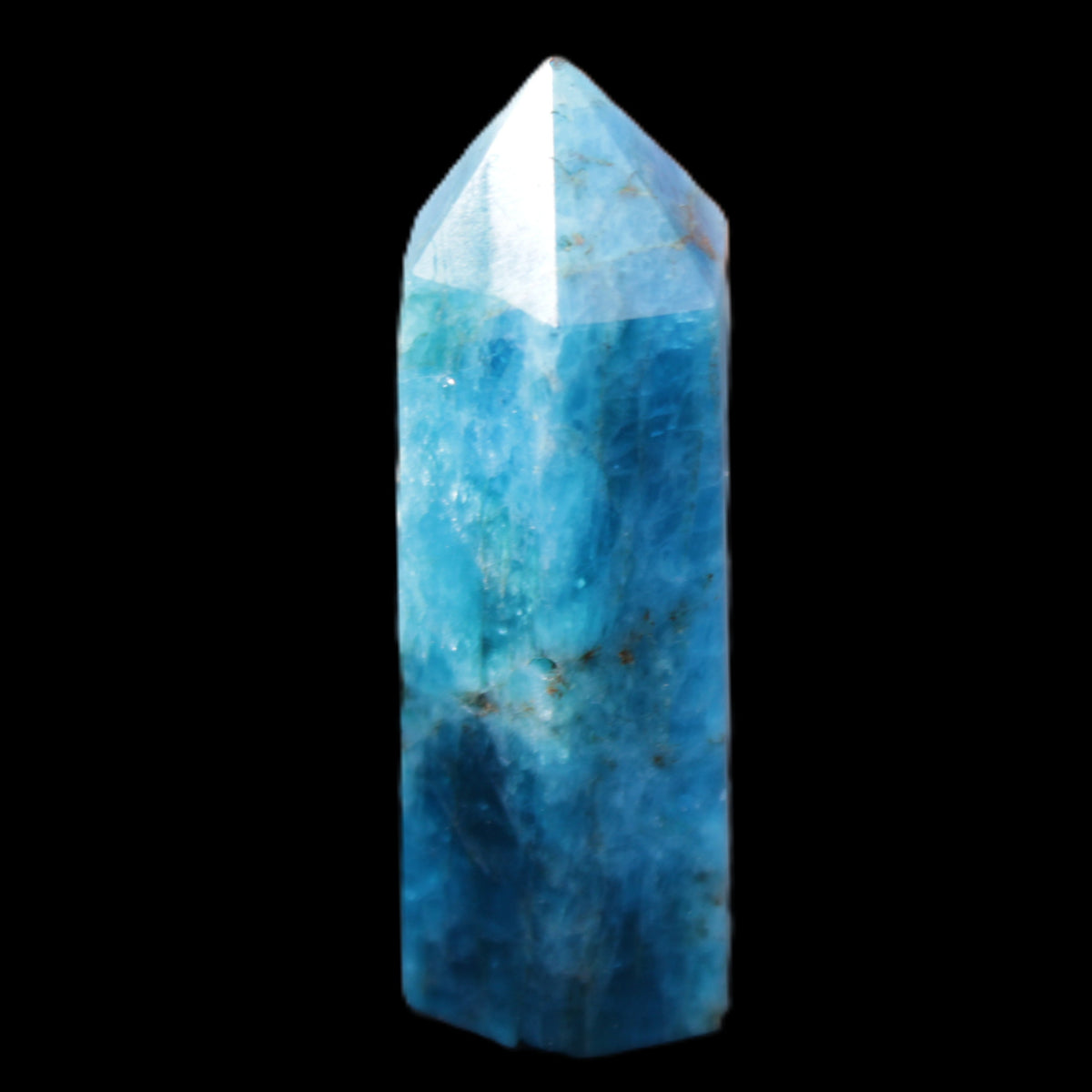 Apatite wand 22*19*59mm 46g in sunlight - Rocks and Things Store