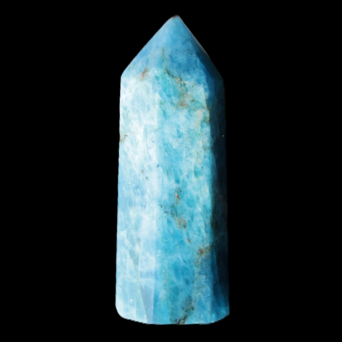 Apatite wand 22*19*59mm 46g in sunlight - Rocks and Things Store