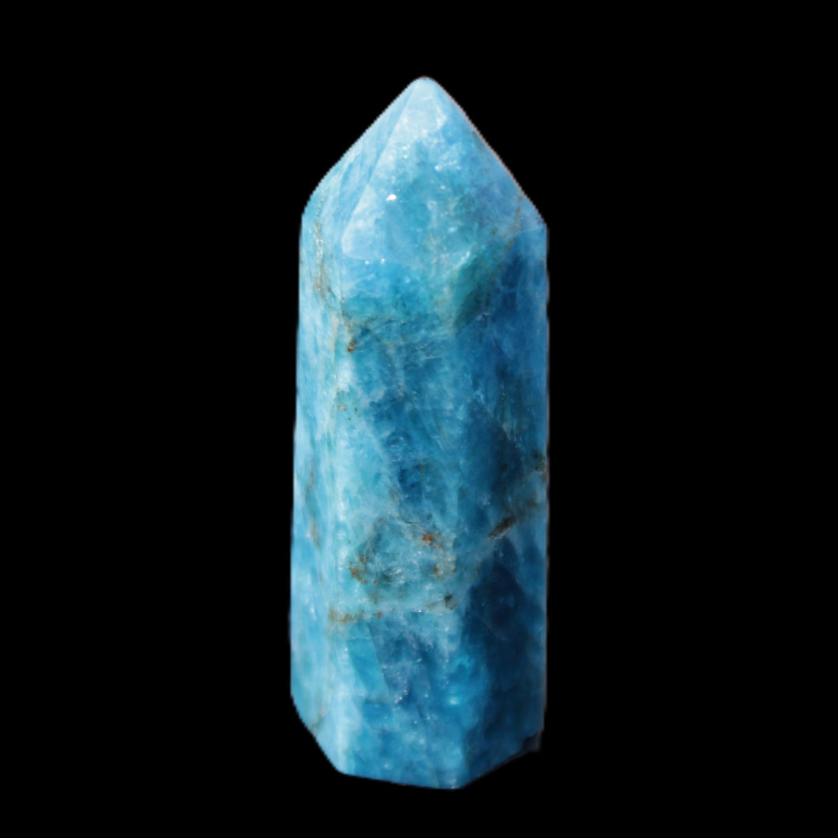 Apatite wand 22*19*59mm 46g in sunlight - Rocks and Things Store