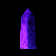 Apatite wand 22*20*50mm 38g in UV light - Rocks and Things Store