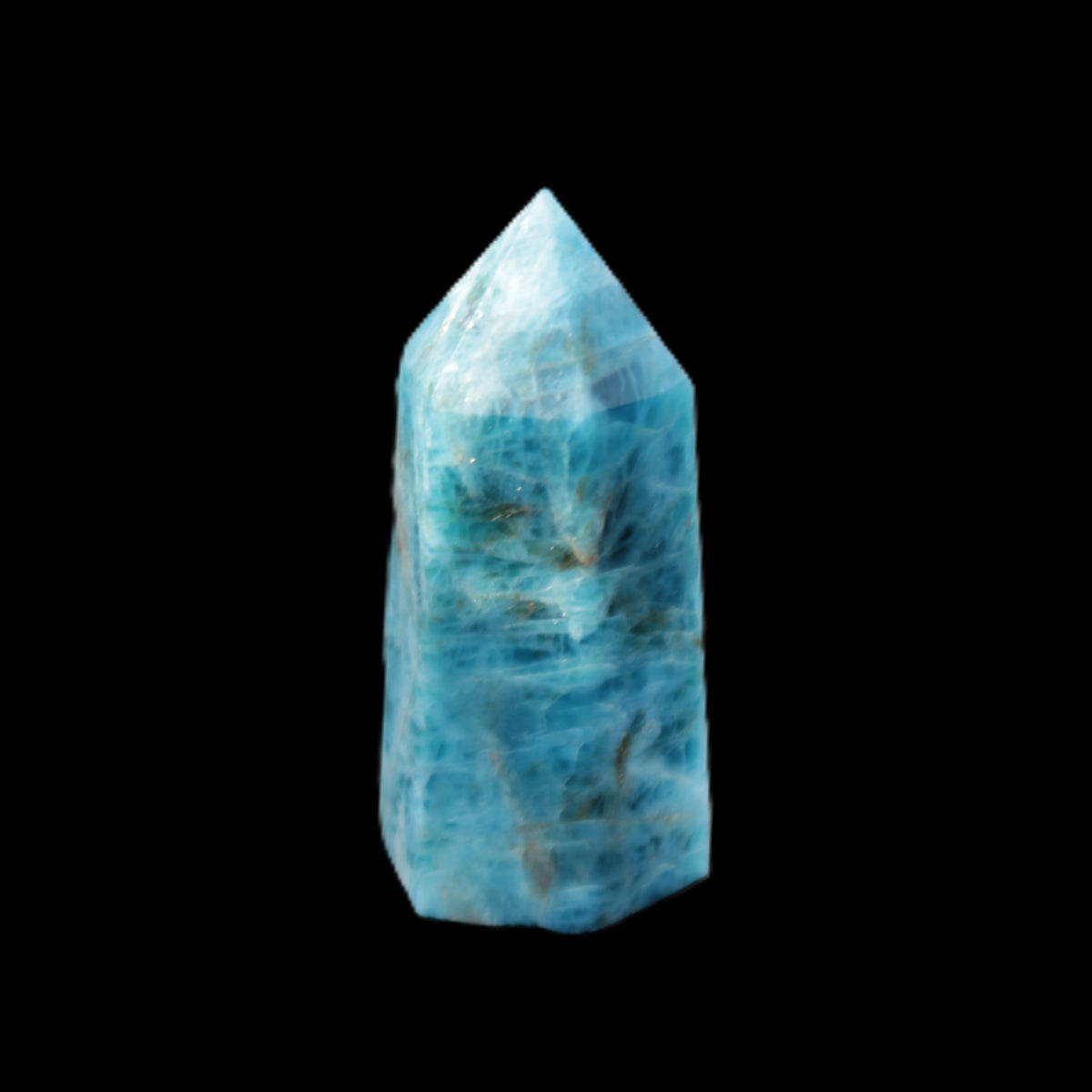 Apatite wand 22*20*50mm 38g in sunlight - Rocks and Things Store