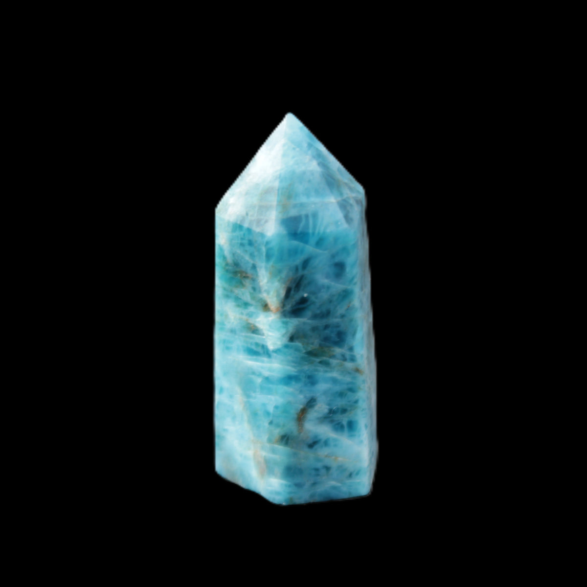 Apatite wand 22*20*50mm 38g in sunlight - Rocks and Things Store