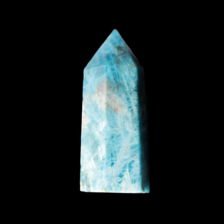 Apatite wand 22*20*50mm 38g in sunlight - Rocks and Things Store