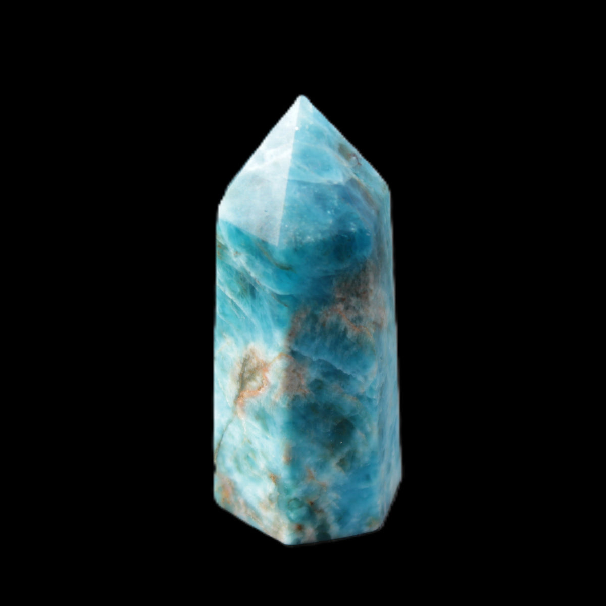 Apatite wand 22*20*50mm 38g in sunlight - Rocks and Things Store