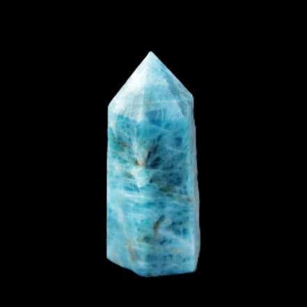 Apatite wand 22*20*50mm 38g in sunlight - Rocks and Things Store