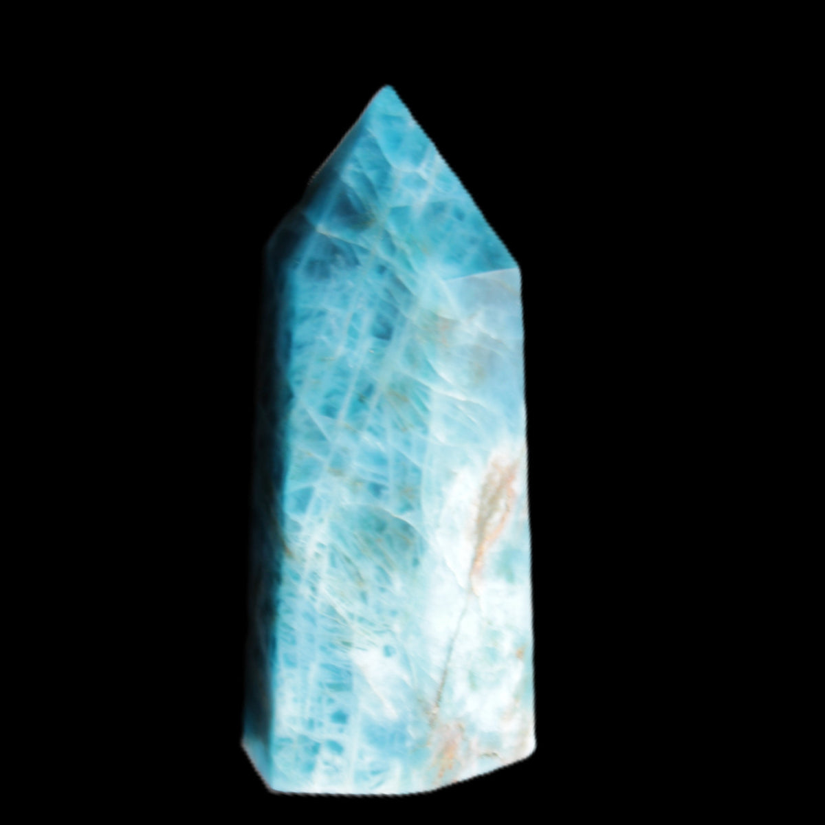 Apatite wand 22*20*50mm 38g in sunlight - Rocks and Things Store