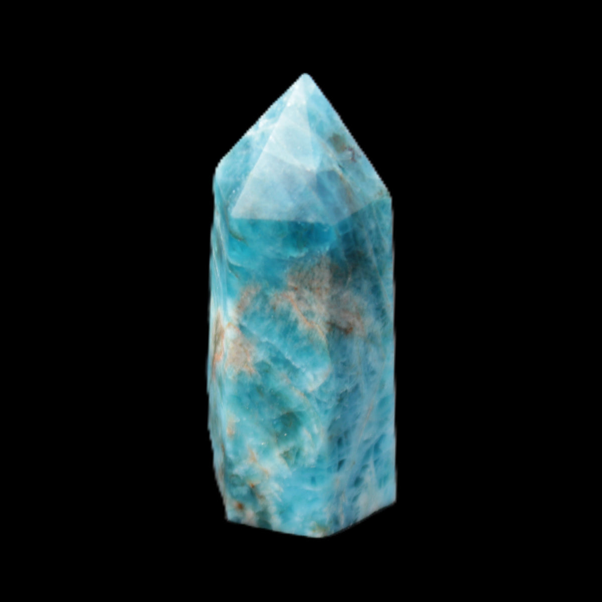 Apatite wand 22*20*50mm 38g in sunlight - Rocks and Things Store