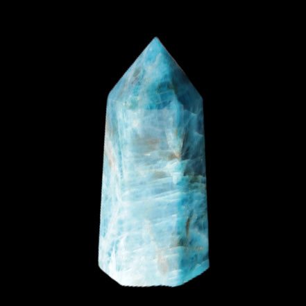 Apatite wand 22*20*50mm 38g in sunlight - Rocks and Things Store
