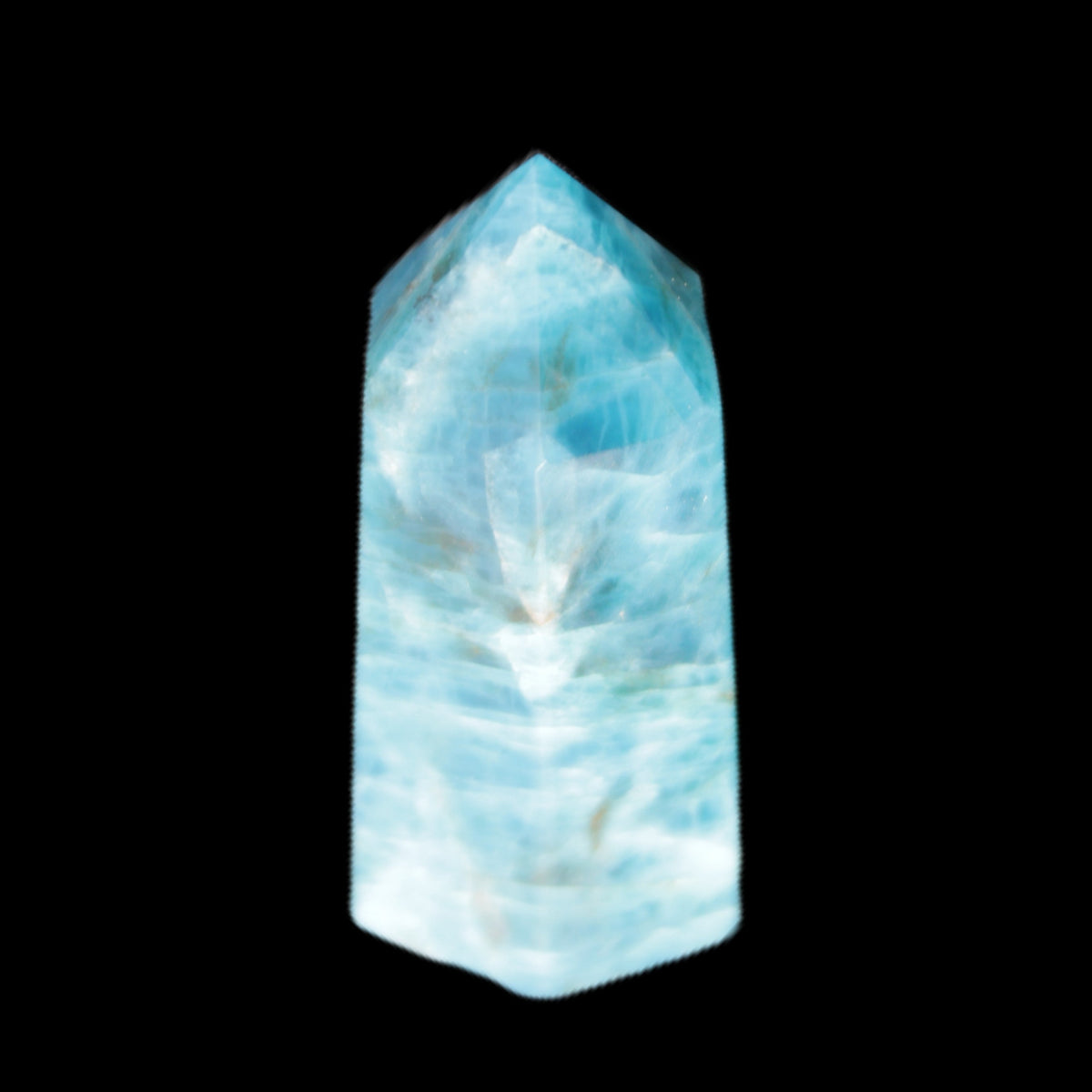 Apatite wand 22*20*50mm 38g in sunlight - Rocks and Things Store