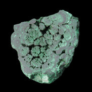 Glossy Malachite polished slice 92*78*12mm 226g in sunlight - Rocks and Things Store