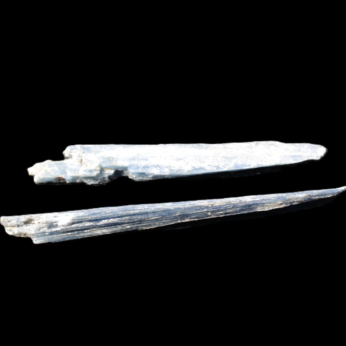 Kyanite 2 blade crystals 80/85mm 16.5g in sunlight - Rocks and Things Store