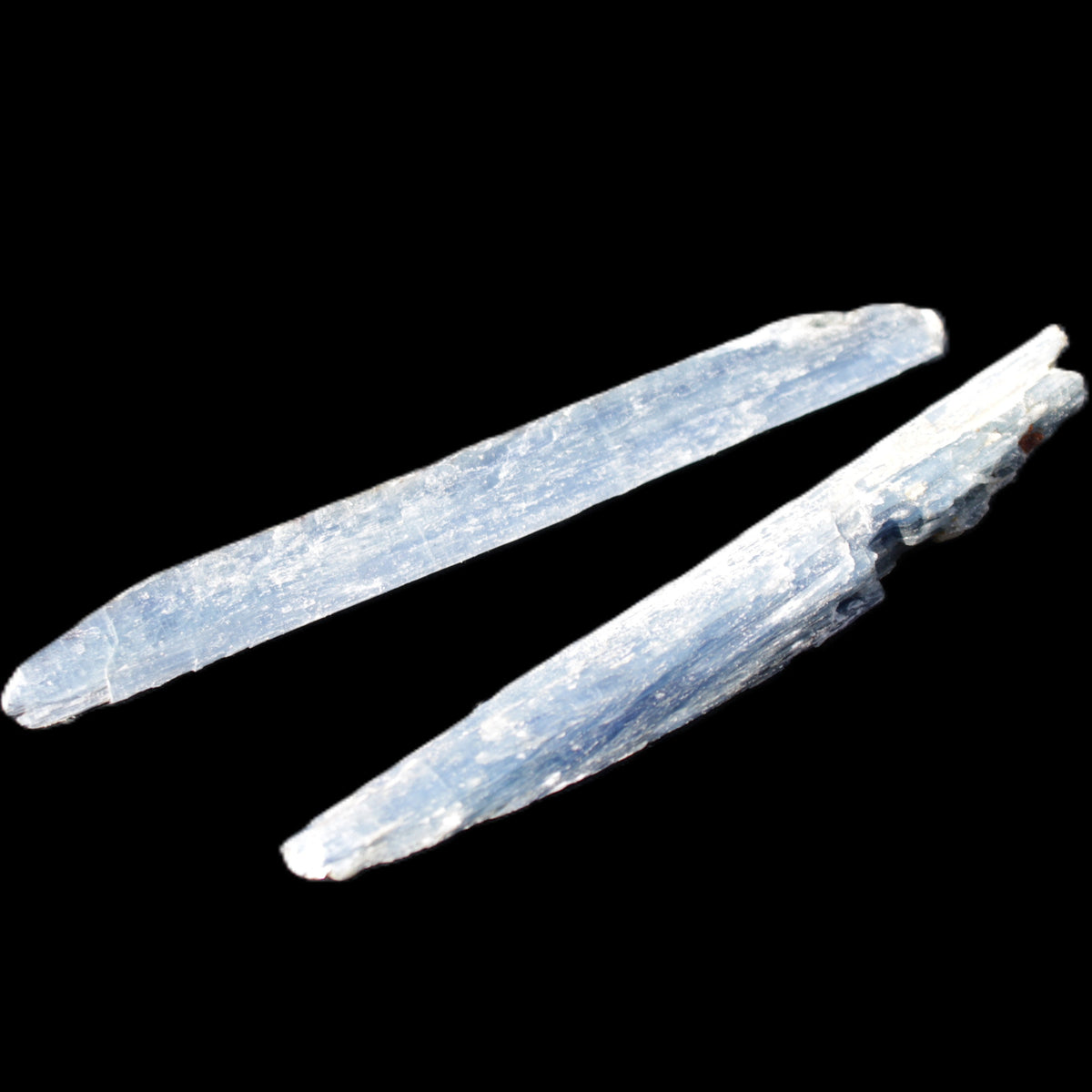 Kyanite 2 blade crystals 80/85mm 16.5g in sunlight - Rocks and Things Store