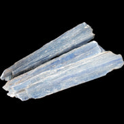 Kyanite 3 chunky blade crystals 73-90mm 67g in sunlight - Rocks and Things Store