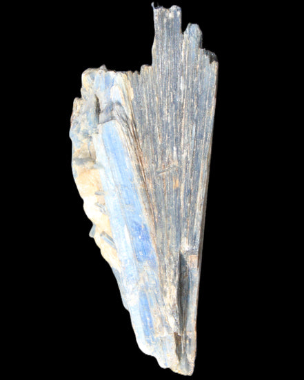 Kyanite fanned blade crystal cluster 105*60*30mm 227g in sunlight - Rocks and Things Store