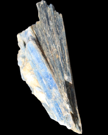 Kyanite fanned blade crystal cluster 105*60*30mm 227g in sunlight - Rocks and Things Store
