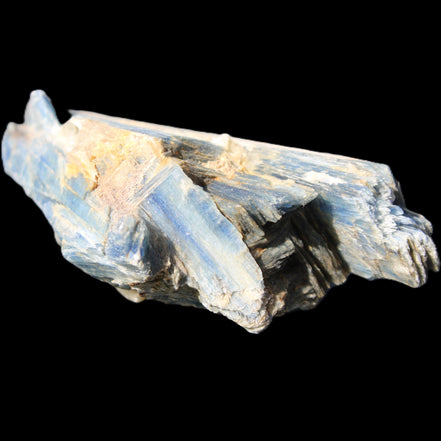 Kyanite fanned blade crystal cluster 105*60*30mm 227g in sunlight - Rocks and Things Store