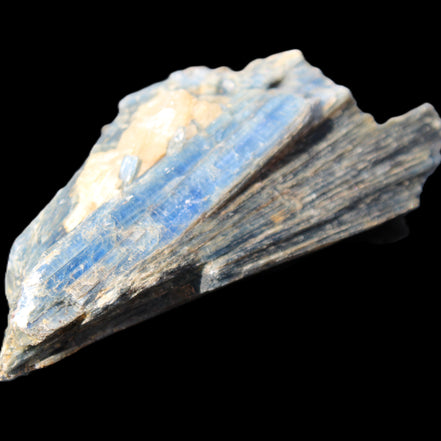 Kyanite fanned blade crystal cluster 105*60*30mm 227g in sunlight - Rocks and Things Store