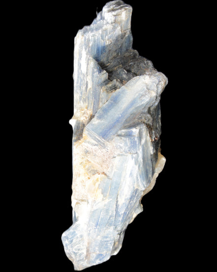 Kyanite fanned blade crystal cluster 105*60*30mm 227g in sunlight - Rocks and Things Store