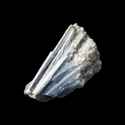 Kyanite fanned blade crystal cluster 95*54*57mm 252g in sunlight - Rocks and Things Store