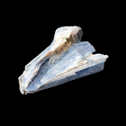 Kyanite fanned blade crystal cluster 95*54*57mm 252g in sunlight - Rocks and Things Store