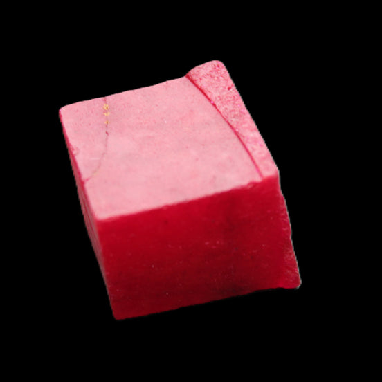 Ruby cube from Myanmar (dyed) 24*23*20mm 125ct 25g in sunlight - Rocks and Things Store